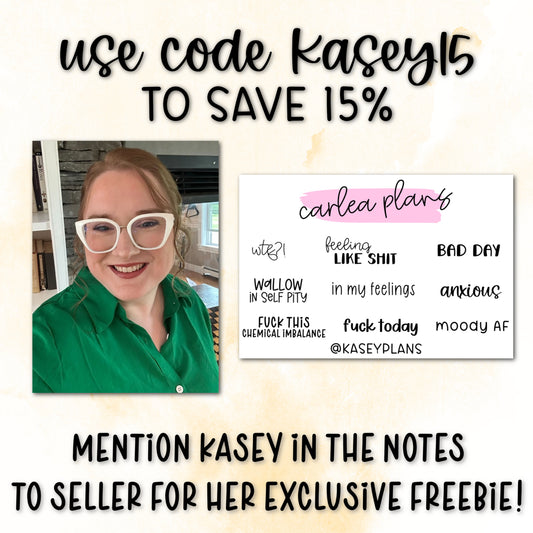 KaseyPlans Freebie