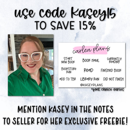 KaseyPlans Freebie