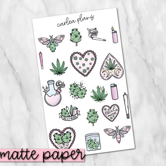 Best Buds Deco | Matte Paper | Journaling Stickers