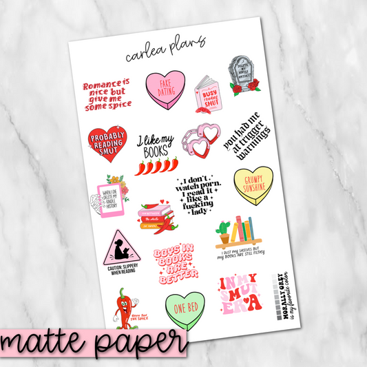 Smutty 2 Deco | Matte Paper | Journaling Stickers