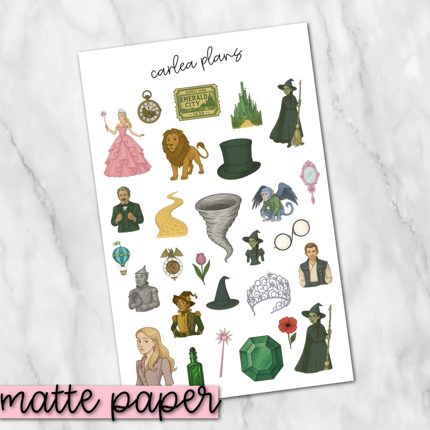 For Good Deco | Matte Paper | Journaling Stickers