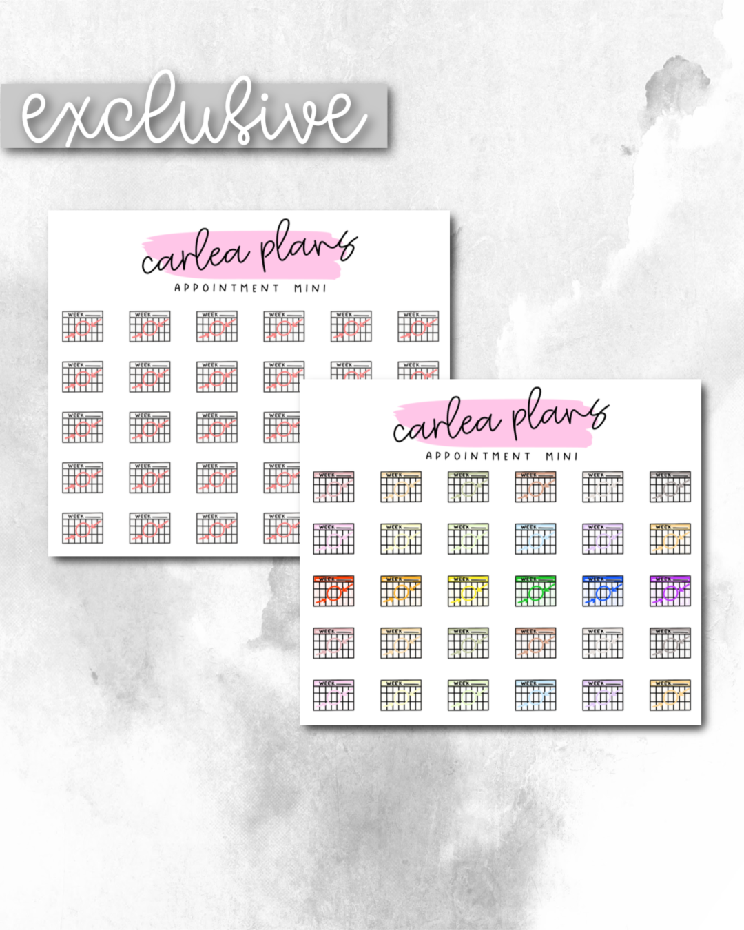 Appointment Mini Icons