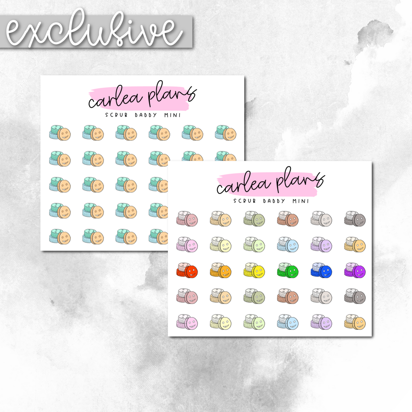 Scrub Daddy Mini Icons