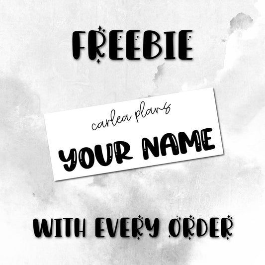 Black Friday All Orders Freebie!