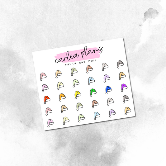 Santa Hat Mini Icons