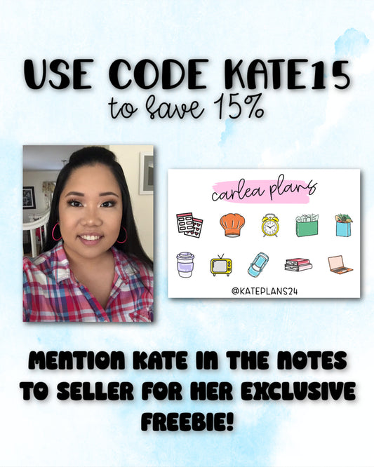 KatePlans24 Freebie