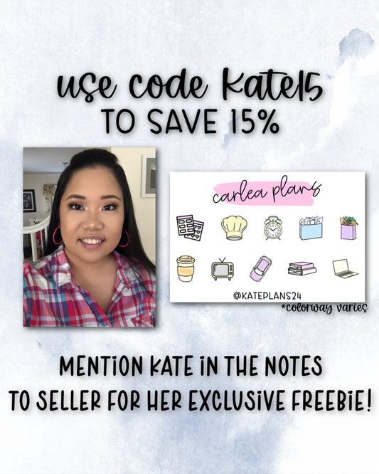 KatePlans24 Freebie