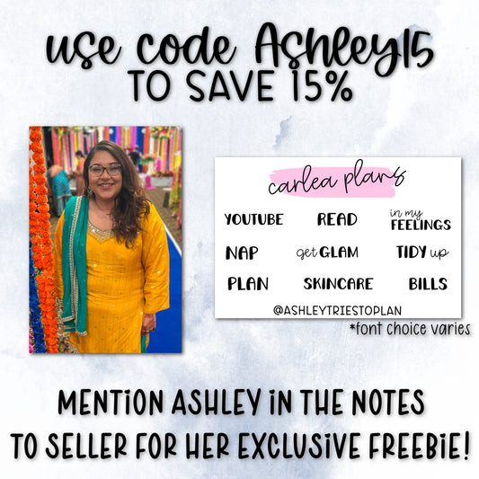 AshleyTriesToPlan Freebie