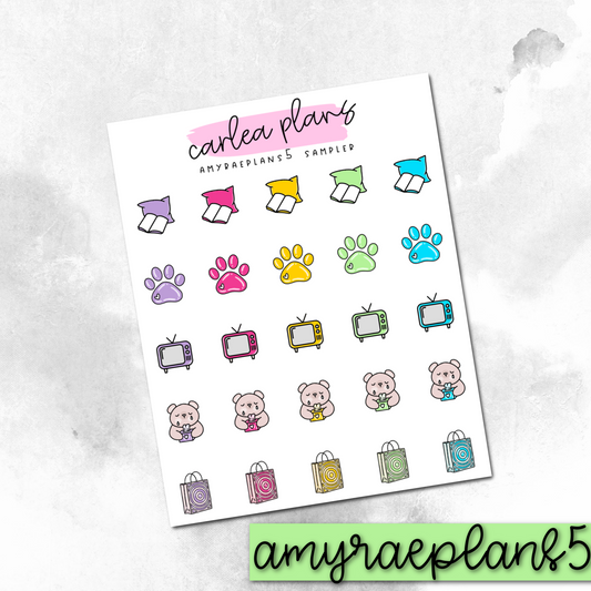 AmyRaePlans5 Sampler