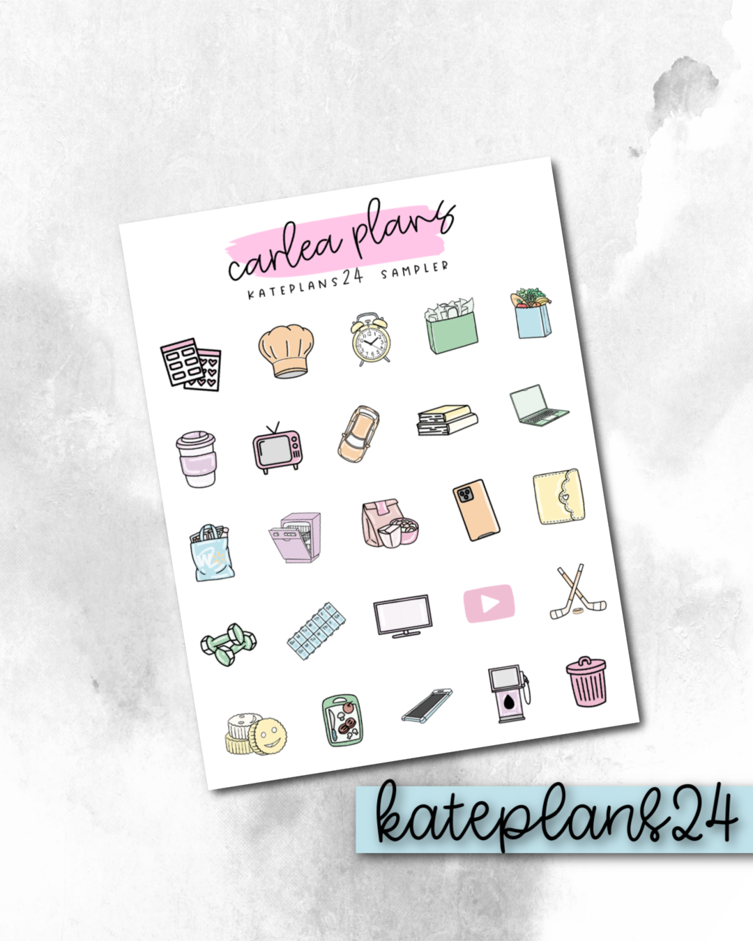 KatePlans24 Sampler