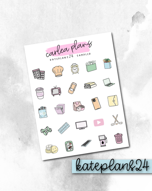 KatePlans24 Sampler