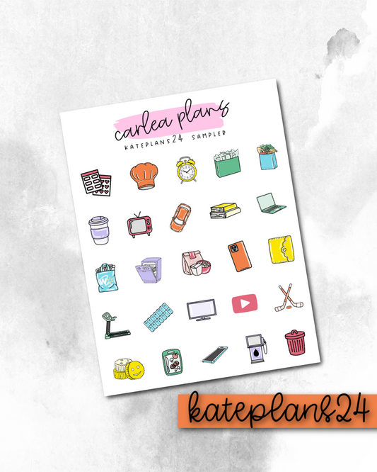 KatePlans24 Sampler