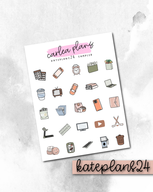 KatePlans24 Sampler