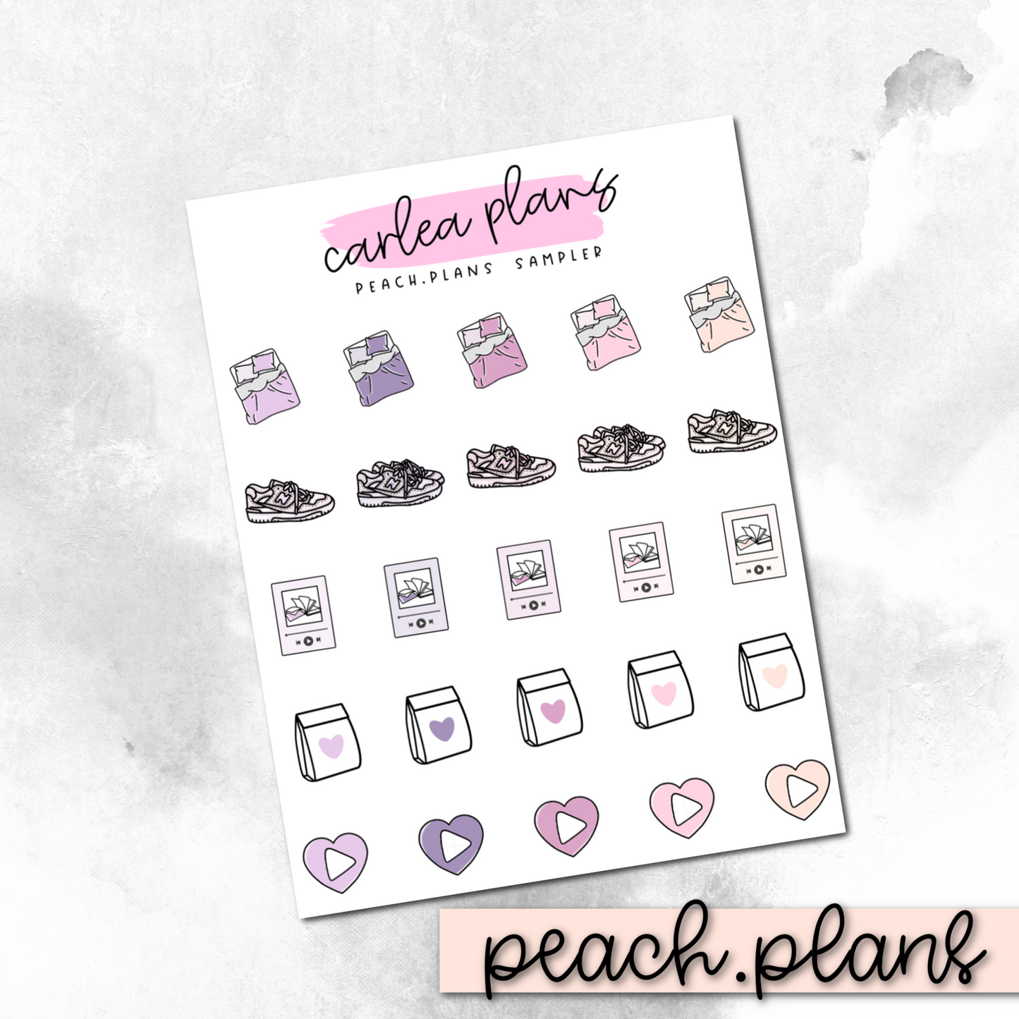 Peach.Plans Sampler