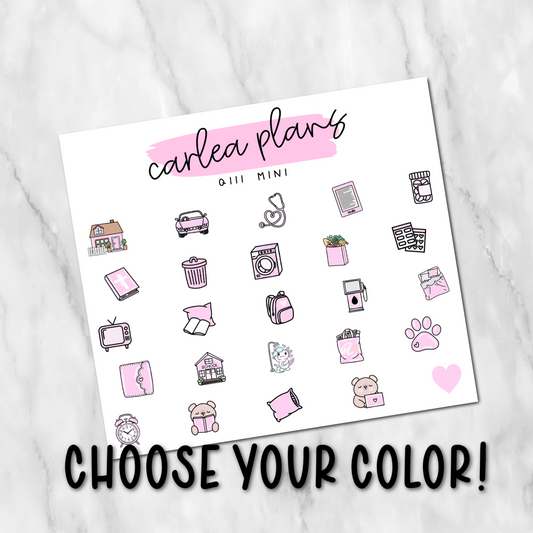 Solid Color Mini Best Seller Icons | 2025 | Quarter 3