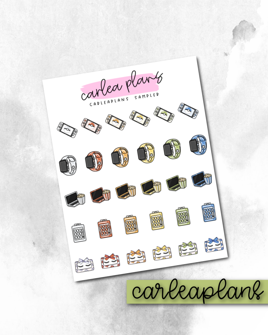 CarleaPlans Sampler