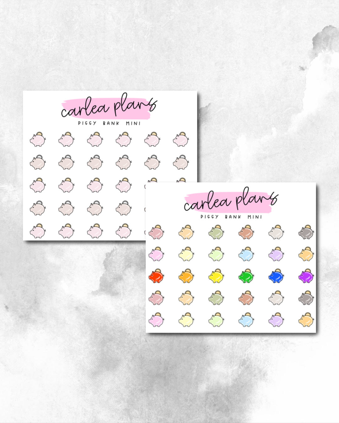 Piggy Bank Mini Icons