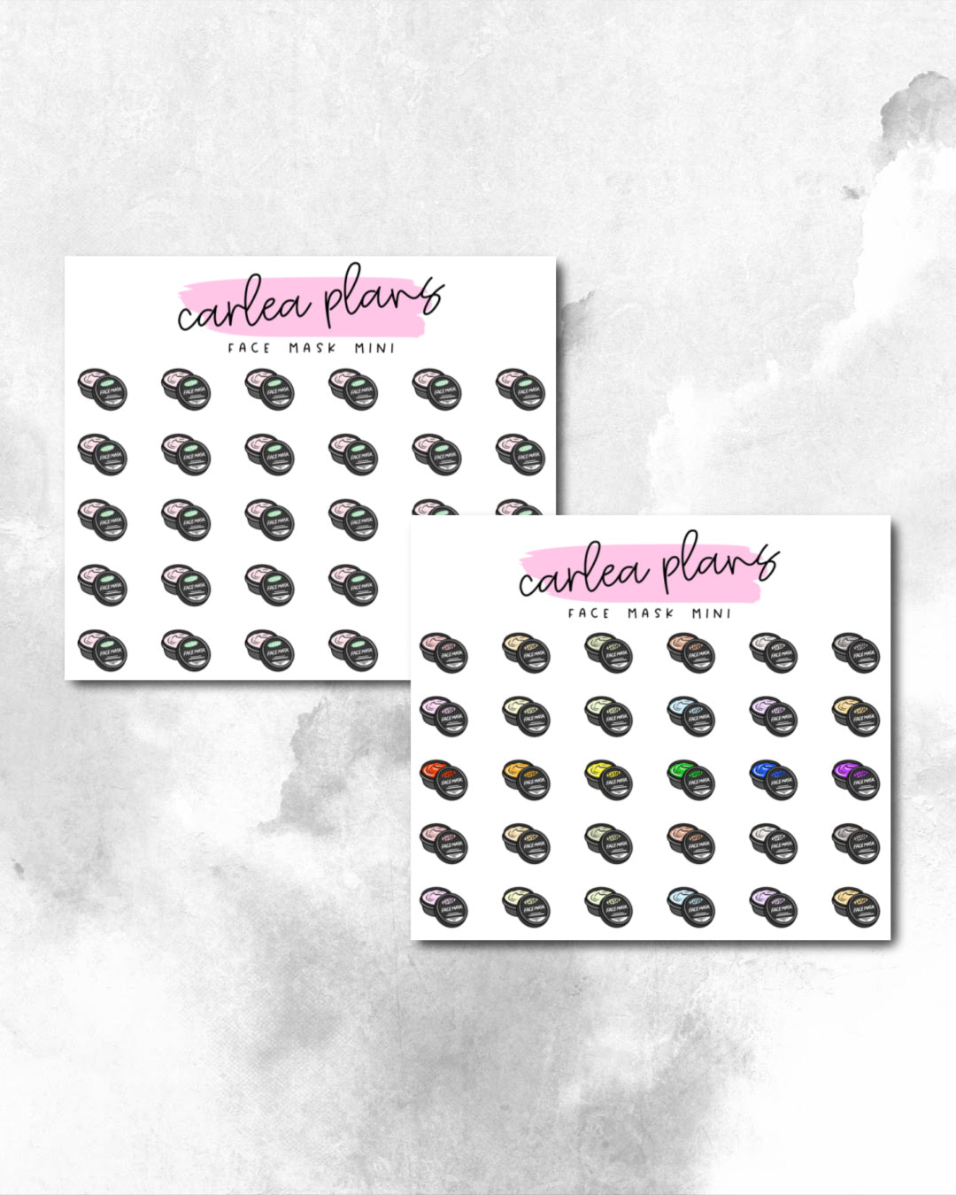 Face Mask Mini Icons