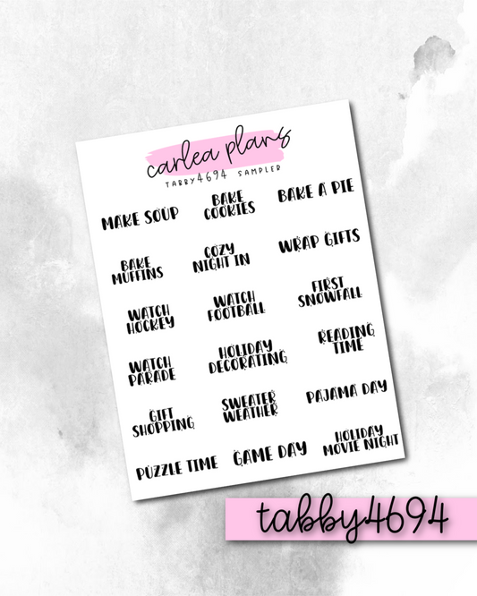 Tabby4694 Sampler