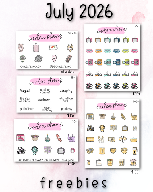 July 2026 Freebies