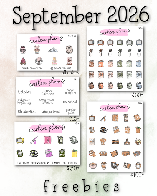 September 2026 Freebies