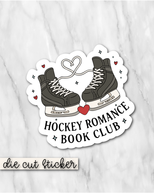 Hockey Romance Die Cut Sticker