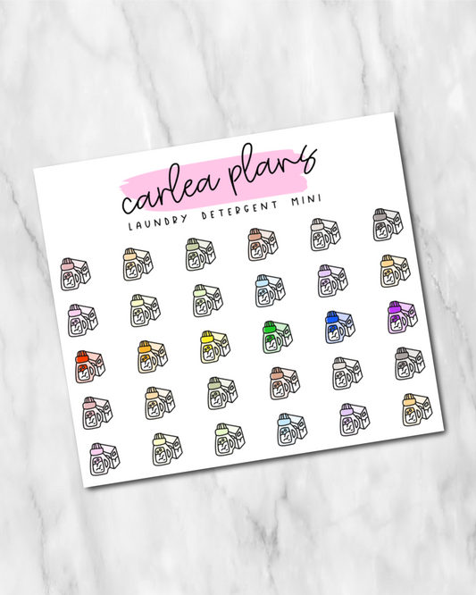 Laundry Detergent Mini Icons