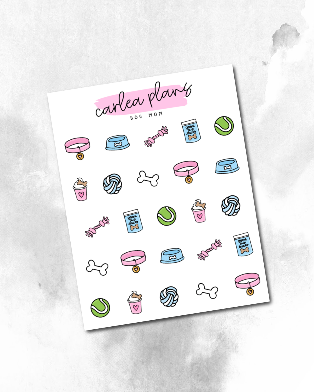 Dog Mom Deco Icons