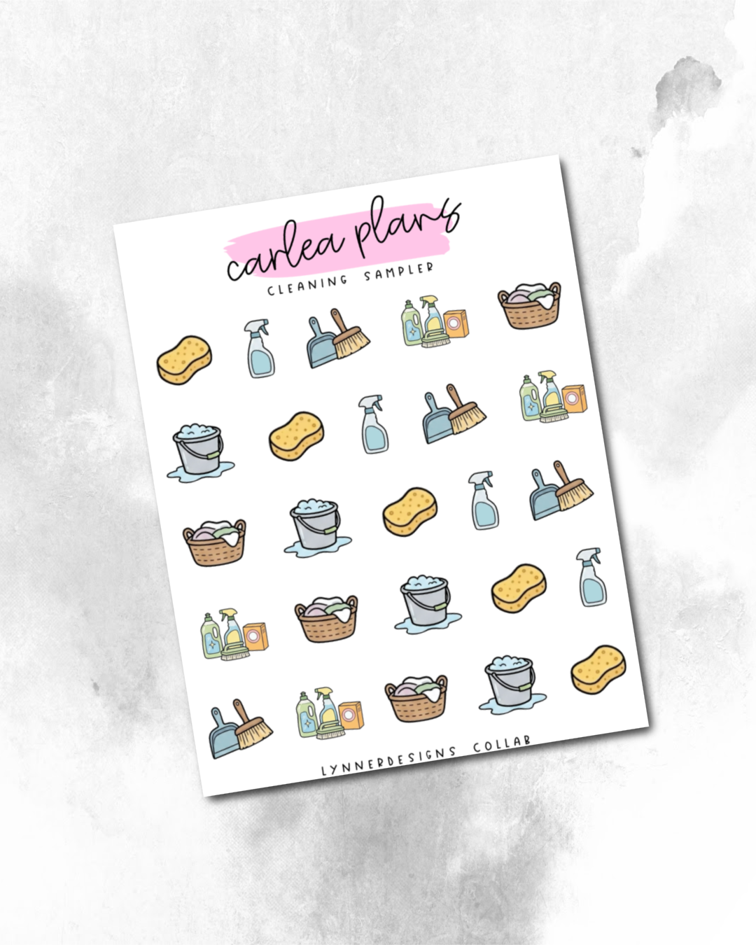 Cleaning Sampler Icons