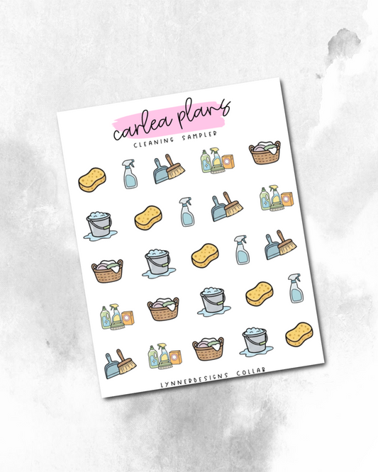 Cleaning Sampler Icons