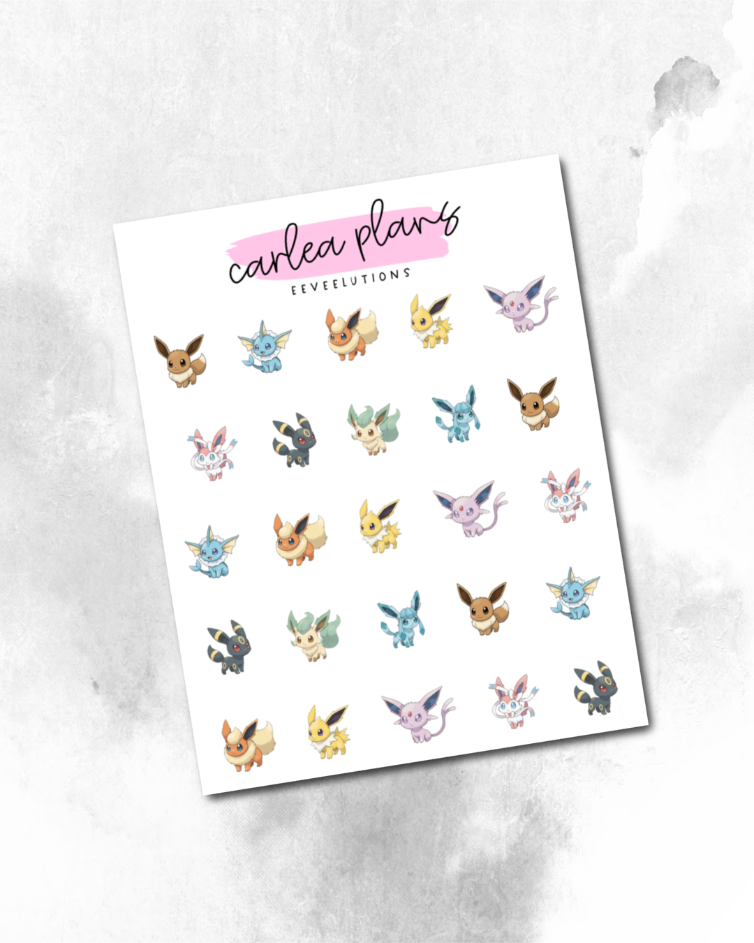Eeveelutions Character Icons