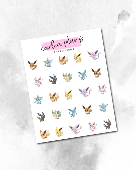 Eeveelutions Character Icons