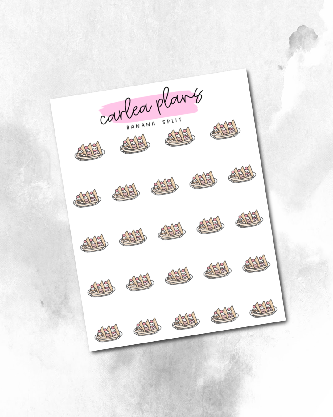 Banana Split Icons