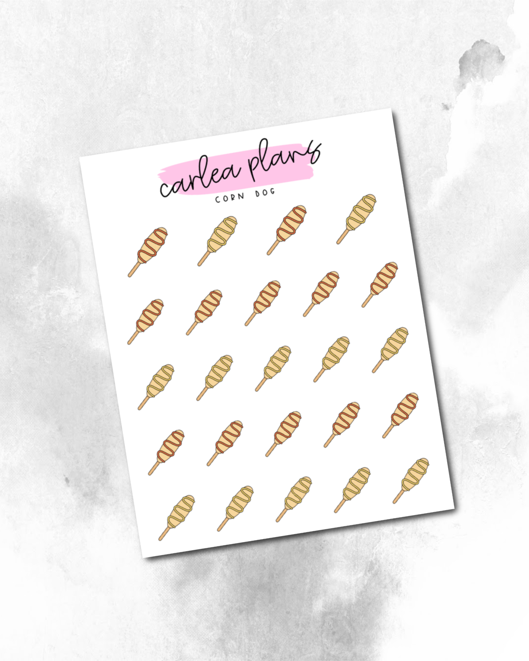 Corn Dog Icons