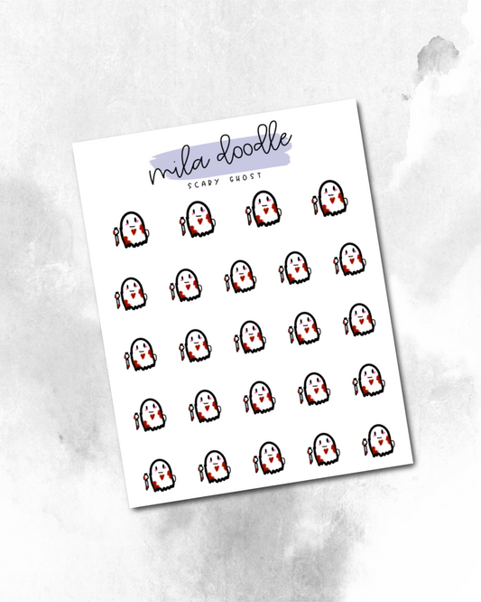 Mila Doodle | Scary Ghost