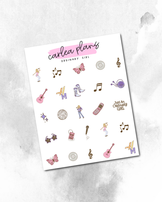 Ordinary Girl Deco Icons