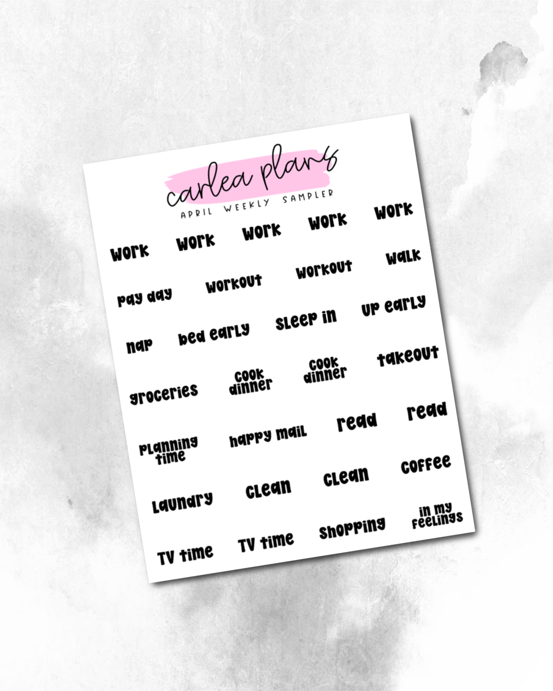 Font of the Month Week Sampler Scripts
