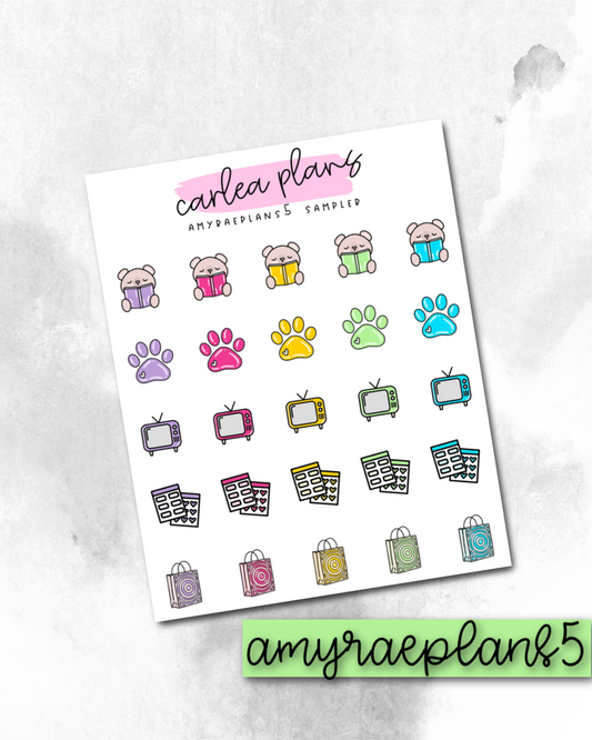 AmyRaePlans5 Sampler