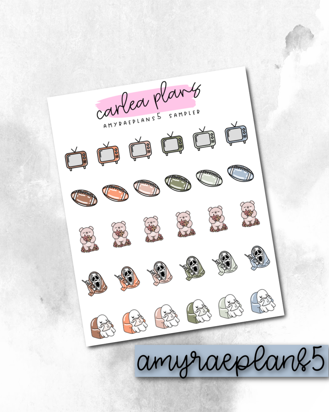 AmyRaePlans5 Sampler