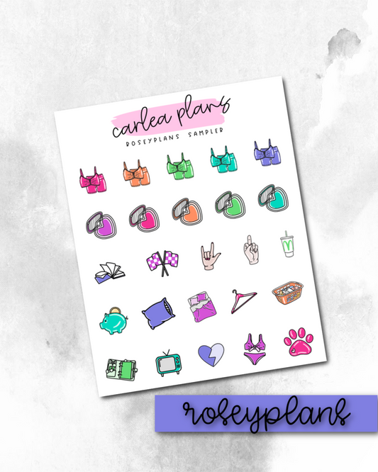 RoseyPlans Sampler