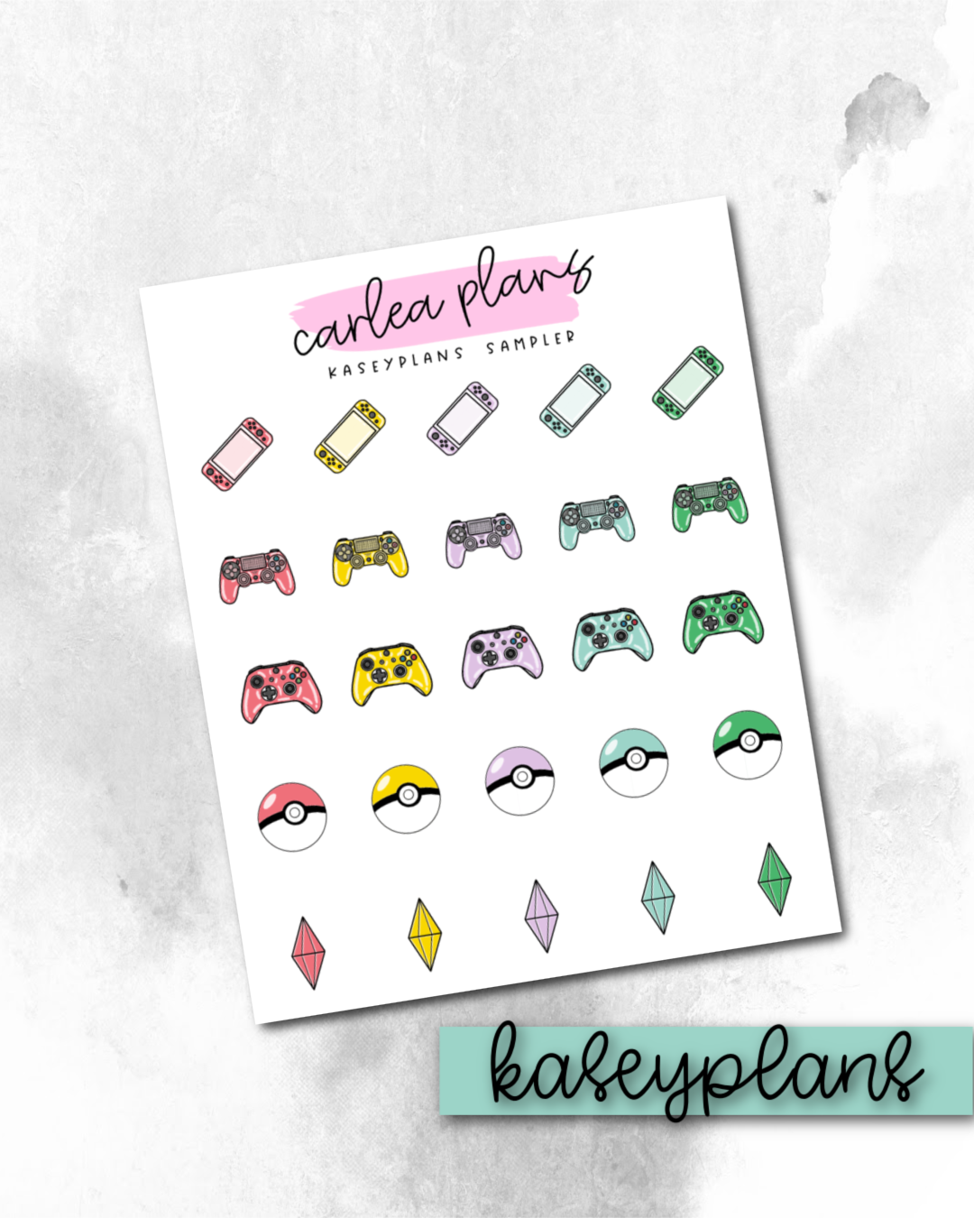 KaseyPlans Sampler
