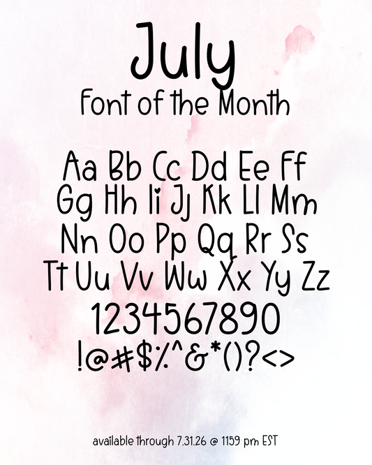 Font of the Month - 28 Variety Custom Scripts *PLEASE READ DESCRIPTION*