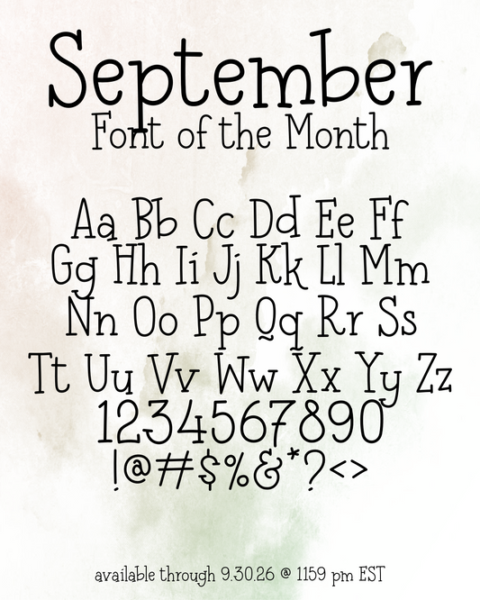 Font of the Month - 28 Variety Custom Scripts *PLEASE READ DESCRIPTION*