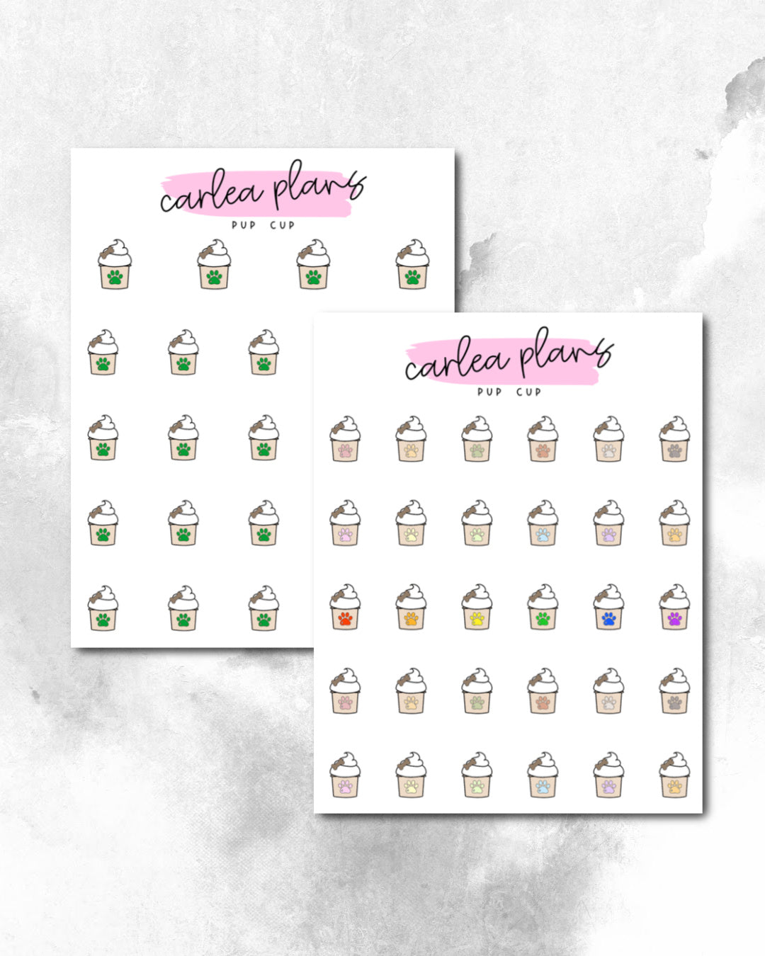 Pup Cup Icons
