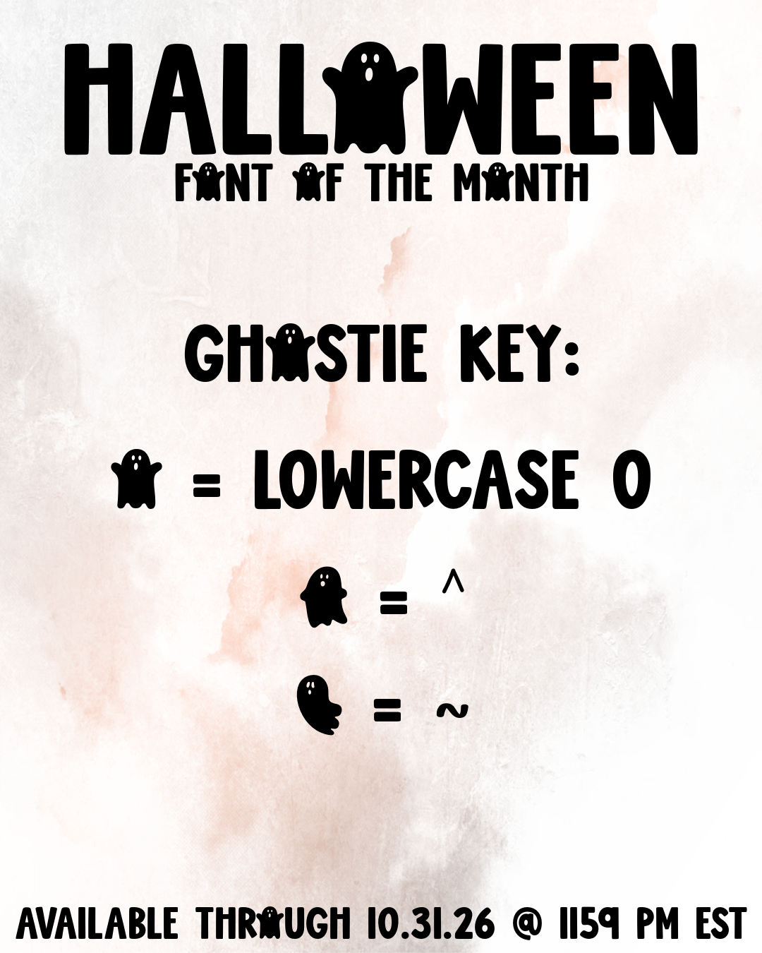 Halloween Font Custom Scripts