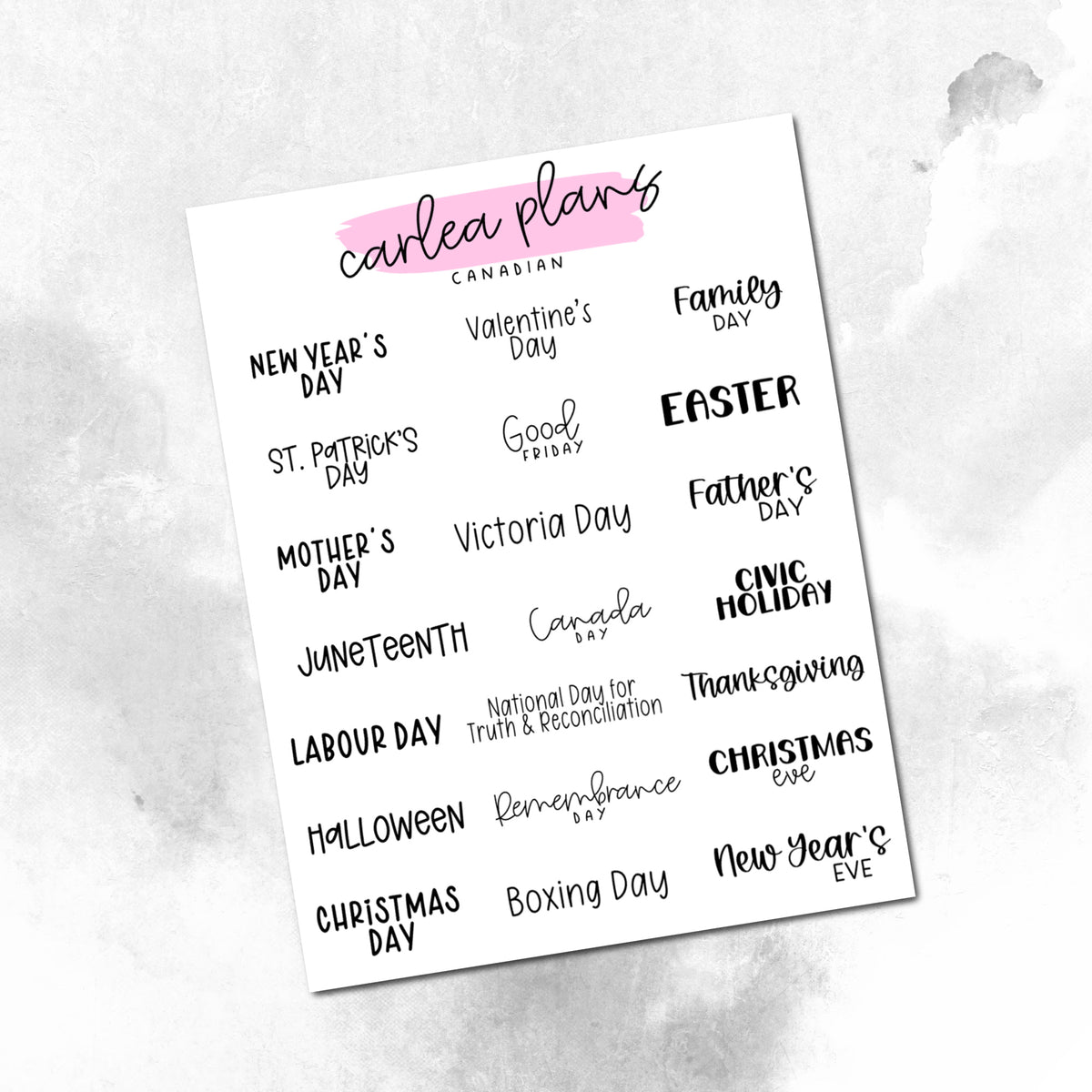 Wednesday Holiday Script Holiday Scripts – CarleaPlans