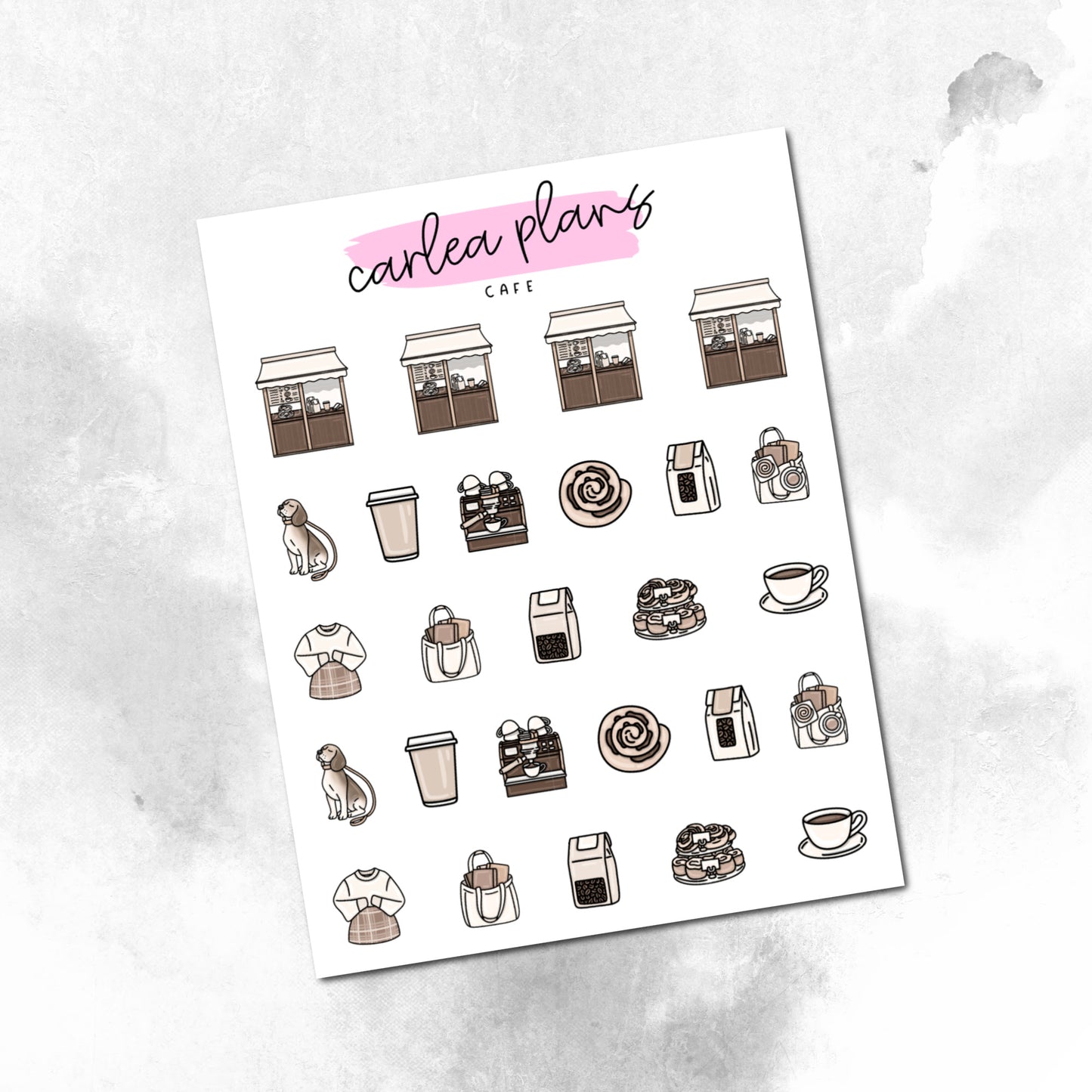 Cafe Sampler Icons