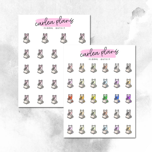 Floral Outfit Icons