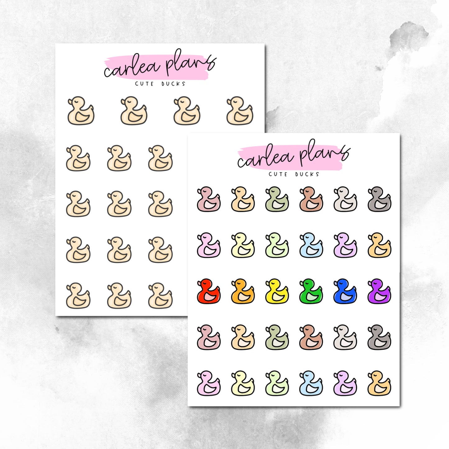 Cute Duck Icons