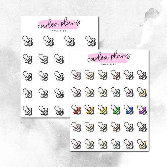 Pacifier Icons